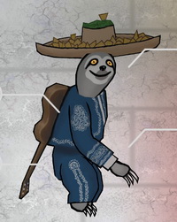 sloth quest mariachi outfit