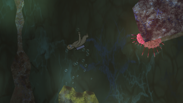sloth underwater